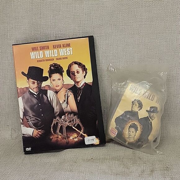 Wild Wild West dvd and Burger King meal toy WWW Stagecoach - Picture 1 of 7